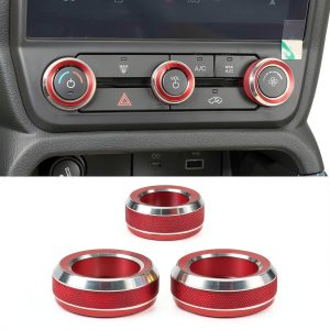 Agulier Air Conditioner Knob Covers Aluminum Alloy Ranger-0