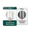 Anniparts GE Air Conditioner Knob Replacement Plastic White-4
