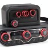 Hoqqf Jeep AC Knob Covers Metal Anti Slip Easy Install-3