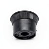 Jeep Wrangler CJ5 CJ7 A C Fan Replacement Knob Chrome Rubber-1