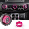 Savadicar Jeep Wrangler Climate Control Knob Aluminum-0