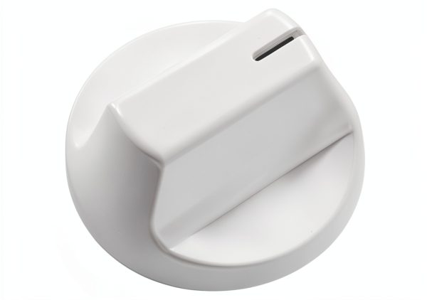Anniparts GE Air Conditioner Knob Replacement Plastic White-0