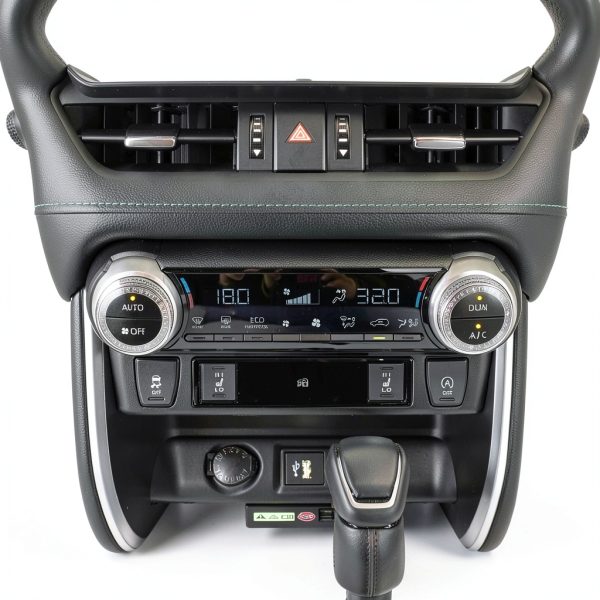 TOMALL AC Knob Cover Zinc Alloy Easy Install Car Accessory-5