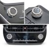 TOMALL Car AC Knob Cover Zinc Alloy Rhinestone Toyota-5