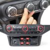 Hoqqf Jeep AC Knob Covers Metal Anti Slip Easy Install-2