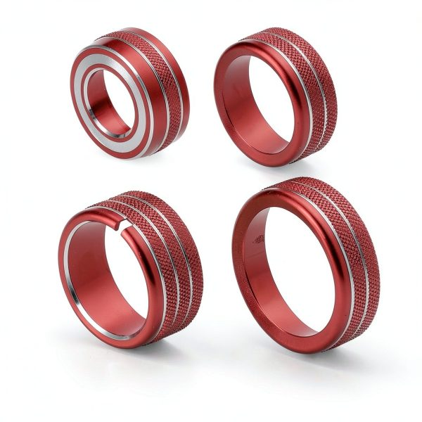Motoforti Air Conditioner Knobs Aluminum Alloy Replacement-5