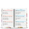 Ceiba Tree Floral Address Book Hardcover Spiral Notebook with Tabs-4