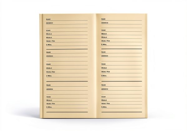 Peter Pauper Press Address Book with Wire-O Binding 160-Page Ruled-2