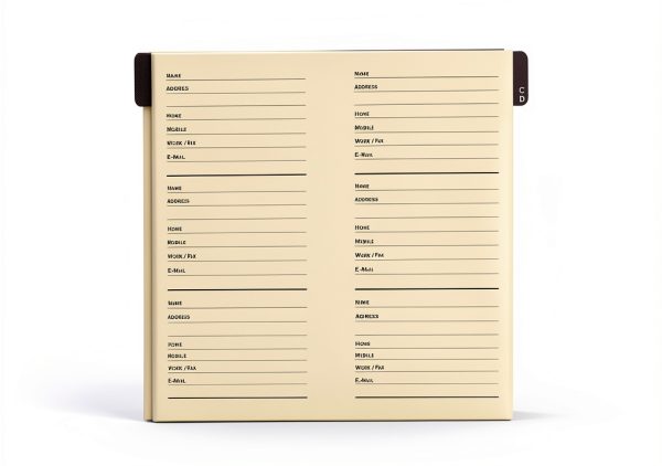 Peter Pauper Press Address Book with Wire-O Binding 160-Page Ruled-3
