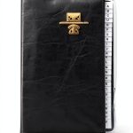 SYMAK Address Book Small 3.25" x 4" Black Office Product-0