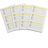 Ceiba Tree Floral Address Book Hardcover Spiral Notebook with Tabs-3
