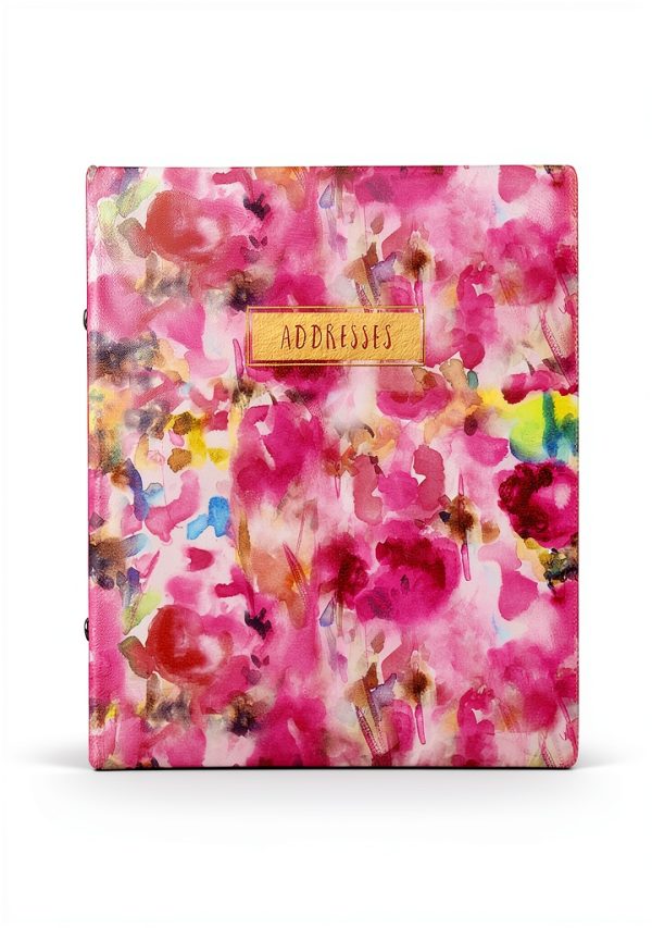 C.R. Gibson Watercolor Refillable Address Book-2