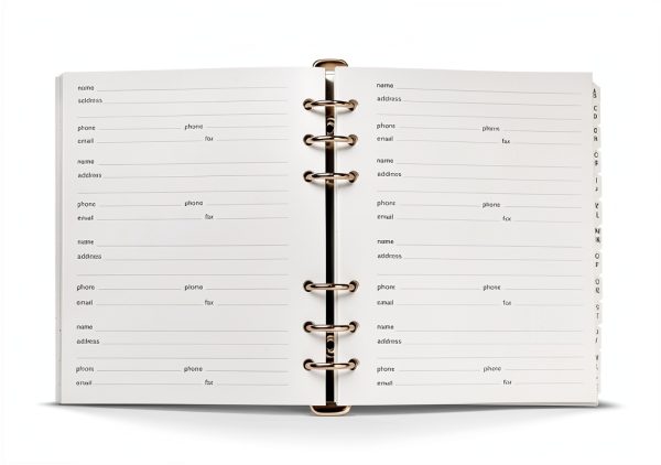 C.R. Gibson Watercolor Refillable Address Book-1