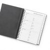 Nokingo Address Book 5x7 Metal Black Telephone & Birthday Organizer-1