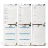 JUBTIC A5 Floral Address Book with Metal Cover, Ruled Pages,-3