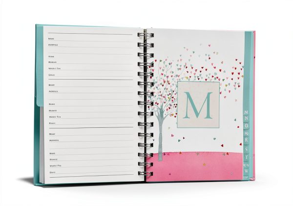 Large Address Book by Peter Pauper Press 6.75 x 8.25 Inch Hardcover-1