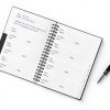 Nokingo Address Book 5x7 Metal Black Telephone & Birthday Organizer-3