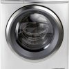 Summit Appliance SPWD2203P 24" Wide 115V Washer/Dryer Combo in Platinum for Non-Vented Use, 2.7 Cu.Ft. Capacity, LCD Display, 16 Wash Cycles, 1300 RPM, Stainless Steel Drum, Child Lock-0