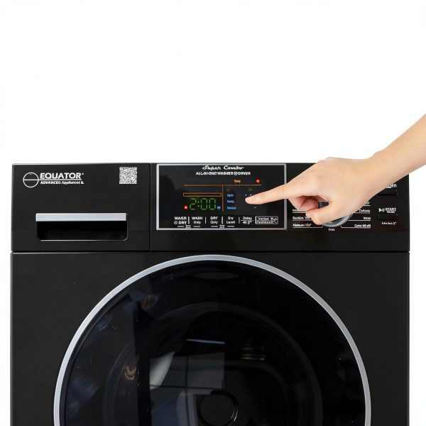 Equator All-in-One Washer Dryer VENTLESS/VENTED PET cycle 1.62cf/15lbs 110V-4