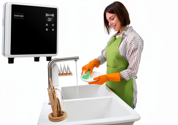 Ozone Laundry Washer System SantiCleana 2‑Outlet Sprayer Black Hose-8