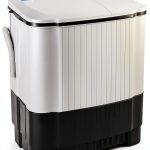 Portable Washer and Dryer EUASOO Twin Tub 24Lbs Compact 2-in-1-0