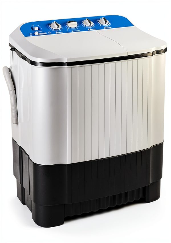 Portable Washer and Dryer EUASOO Twin Tub 24Lbs Compact 2-in-1-0