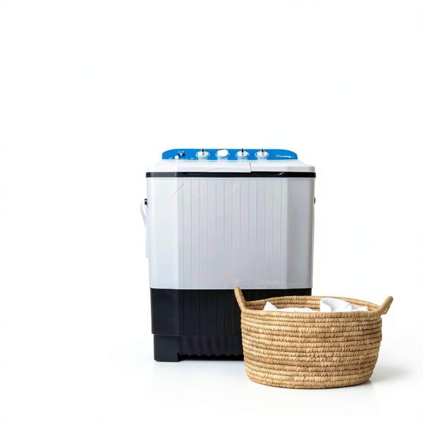 Portable Washer and Dryer EUASOO Twin Tub 24Lbs Compact 2-in-1-1