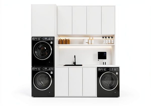Ozone Laundry Washer System SantiCleana 2‑Outlet Sprayer Black Hose-4