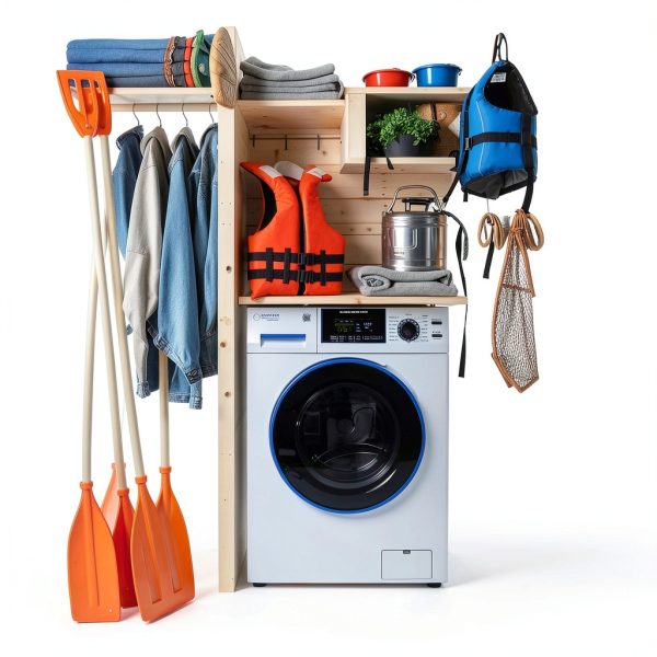 Marine Combo Washer Dryer Equator EZ 4650 Rust Proof Salt Wash-4