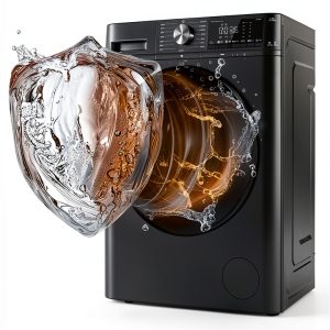 Washer and Dryer Combo, 5.0 cu.ft, with LED Display, 12 Cycle Selections All In One Washer Dryer,Large Capacity Front Load Washing Machine and Dryer, for Apartment RV Home-0