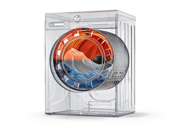 Midea 24 Inch Washer and Dryer Combo All-in-One 2.7 cu ft White-4