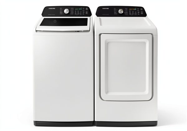 Samsung White Top Load Smart Washer/Dryer Pair 4.7/7.4 cu ft-3