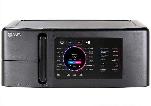 GE Profile 28" Smart Front Load Washer/Dryer Combo 4.8 cu.ft-1