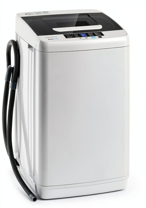 FUTADA Full Automatic Washing Machine 8.8 Lbs Washer Dryer with Light-8