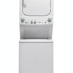 GE GUD24GSSMWW pairs a 2.3 cu ft quiet washer with a 4.4 cu ft gas-0