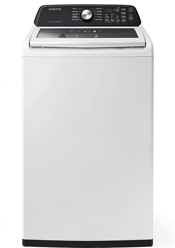 Samsung White Top Load Smart Washer/Dryer Pair 4.7/7.4 cu ft-2