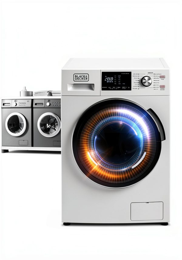 BLACK+DECKER Washer and Dryer Combo, 2.7 Cu. Ft. All In One Washer and Dryer with LED Display & 16 Cycles-1