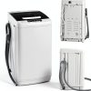 FUTADA Full Automatic Washing Machine 8.8 Lbs Washer Dryer with Light-0