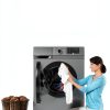 24-Inch Smart All-in-One Washer Dryer Combo, 5 cu. ft. Capacity, Wi-Fi Enabled with 14 Wash Cycles, 1400 RPM, Ventless Design, Stainless Steel Drum for Apartment RV Home-2